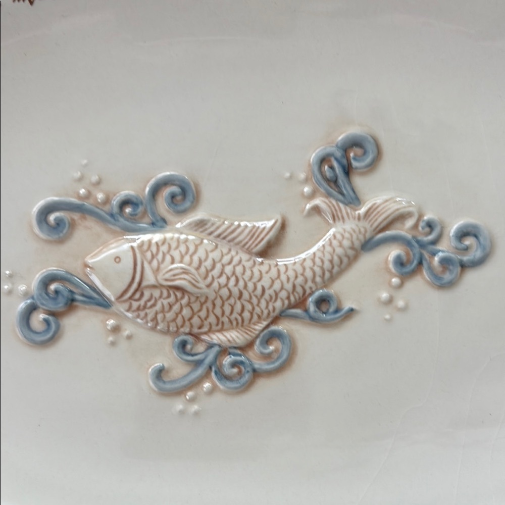 Ceramic Fish Platter - Picture 10 of 10